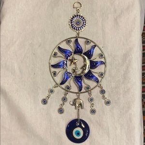Evil Eye sun and moon Wall Hanging